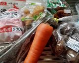 根菜ときのこと鶏肉の煮物作り方1写真