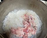 糸こんにゃくとしめじと豚肉の甘辛煮作り方2写真