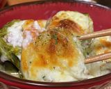 とろとろ熱々！焼きロールキャベツ作り方10写真