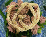 簡単、げきうま、ほうれん草のツナマヨ和え作り方5写真