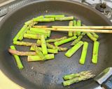 アスパラと牛肉のオイスター炒め作り方3写真