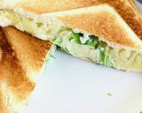 時短簡単！ポテトサラダのホットサンド作り方4写真