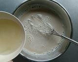 レンジで簡単☆餡子ときな粉の豆乳プリン。作り方3写真