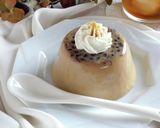 レンジで簡単☆餡子ときな粉の豆乳プリン。作り方5写真