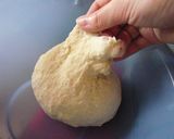 手捏ねで☆レンジ発酵 角型食パン☆作り方6写真