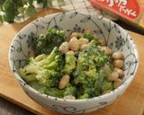 ブロッコリーと大豆の明太子マヨサラダ作り方3写真