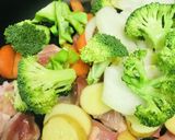 牛乳＋カレーペーストで作る鶏肉野菜カレー作り方1写真