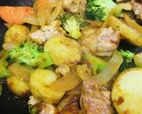 牛乳＋カレーペーストで作る鶏肉野菜カレー作り方2写真