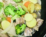 牛乳+カレーペーストで作るチーズカレー作り方2写真
