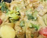 牛乳+カレーペーストで作るチーズカレー作り方3写真