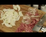 姫路和牛の牛丼作り方1写真