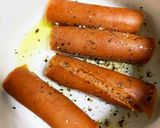 ソーセージのくるくるサンド作り方3写真