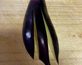 茄子のひき肉挟み作り方1写真
