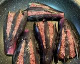 茄子のひき肉挟み作り方4写真