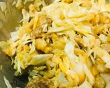 かきあげをつかったお好み焼き作り方1写真