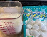 マシュマロミルクプリン作り方1写真