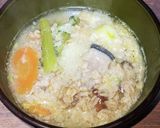大根おろしオートミール鯨皮粥作り方6写真