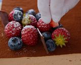 ラズベリー♥チョコレートムースケーキ作り方45写真