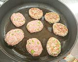筍入りさっぱり和ハンバーグ作り方3写真