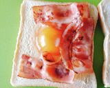 とろ～り半熟卵★キャベツホットサンド作り方8写真