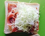 とろ～り半熟卵★キャベツホットサンド作り方9写真