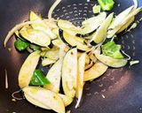茄子と挽肉の中華風パスタ（ファンファン）作り方4写真