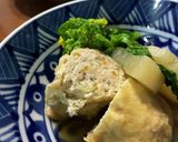 五目いなりと大根のあっさり煮～菜の花添え作り方12写真