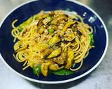茄子と挽肉の中華風パスタ（ファンファン）作り方7写真