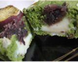 餡と焼き芋の抹茶マフィン作り方5写真