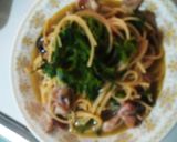 たこと菜の花パスタ作り方4写真