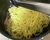 生クリーム牛乳なし！にんにくカルボナーラ作り方3写真