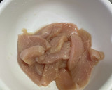 薄切りムネ肉のオイスターマヨ焼き♡作り方2写真