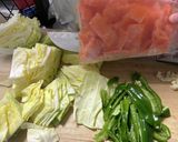 肉入り野菜炒め作り方1写真