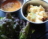 ホットサンド★チーズとろ〜りポテサラ玉子作り方1写真