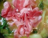 簡単!激ウマ!豚バラもやしの担々チーズ鍋作り方5写真