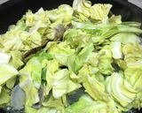 春キャベツとあさりのパスタ〜海苔まみれ作り方4写真