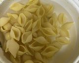 サバとコンキリエのレモン風味パスタ作り方1写真