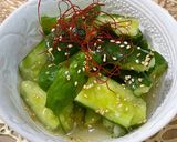 喜晴秘伝の特製塩出汁のやみつききゅうり作り方3写真