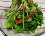 豆苗とブロッコリーのおかか和え♪作り方5写真