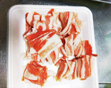 豚肉ときのこの生姜塩レモン炒め作り方1写真