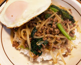 豚ひき肉とお野菜の焼き肉のタレ炒め作り方6写真