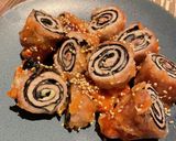 ぐ～るぐる海苔チーズポーク作り方24写真