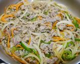 簡単！ピリ辛中華☆肉野菜炒め作り方4写真