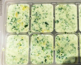 さつま芋とほうれん草の豆乳スープ　離乳食作り方8写真