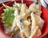 イワシ竜田揚げの天丼作り方6写真