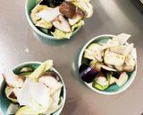 根菜茄子さっぱりきな粉ポン味野菜炒作り方10写真
