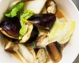 根菜茄子さっぱりきな粉ポン味野菜炒作り方14写真