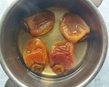 材料２つ☆あんぽ柿みりんコンポート作り方2写真