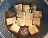 蒟蒻の煮物　芽キャベツ、干椎茸、発酵玉葱作り方9写真