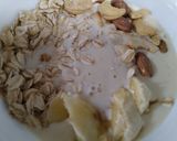 幸せオートミール (おやつ/朝ご飯)作り方1写真